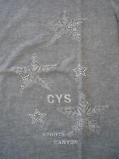Canyon T-Shirt 3/4 Arm Sternenstick Mushroom-grau