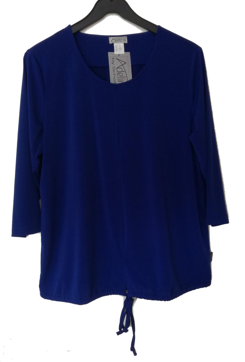 Adelina Shirt royalblau 3/4 Arm