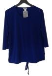 Adelina Shirt royalblau 3/4 Arm