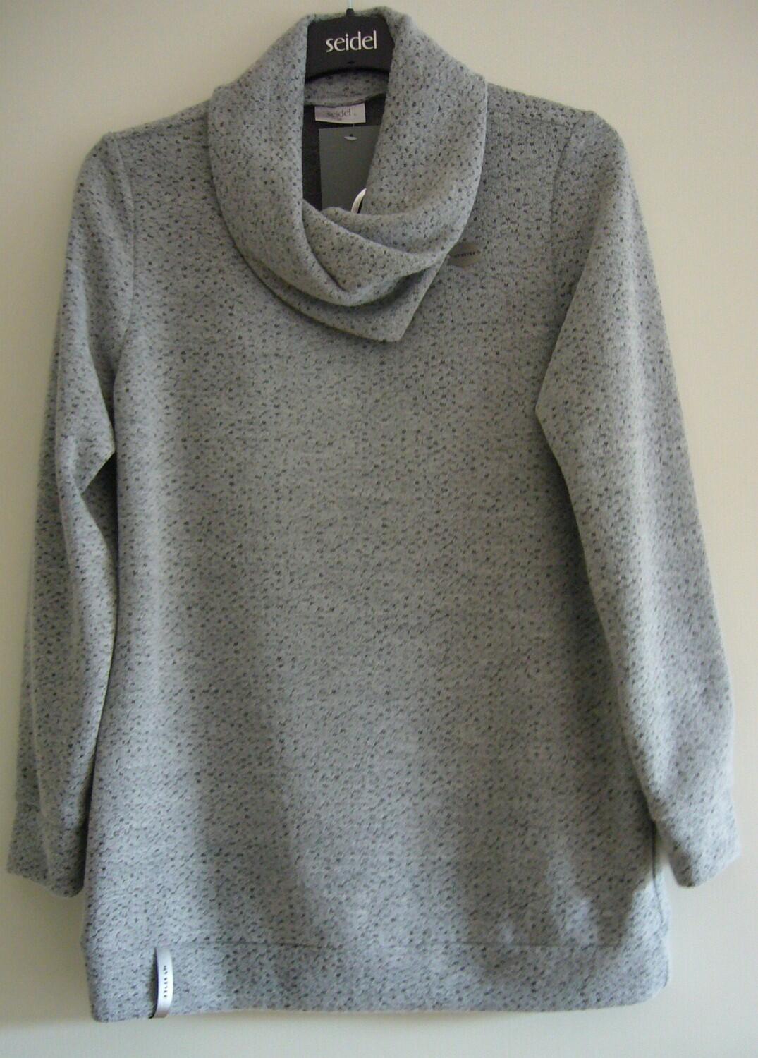 Seidel Pullover grau Rollkragen