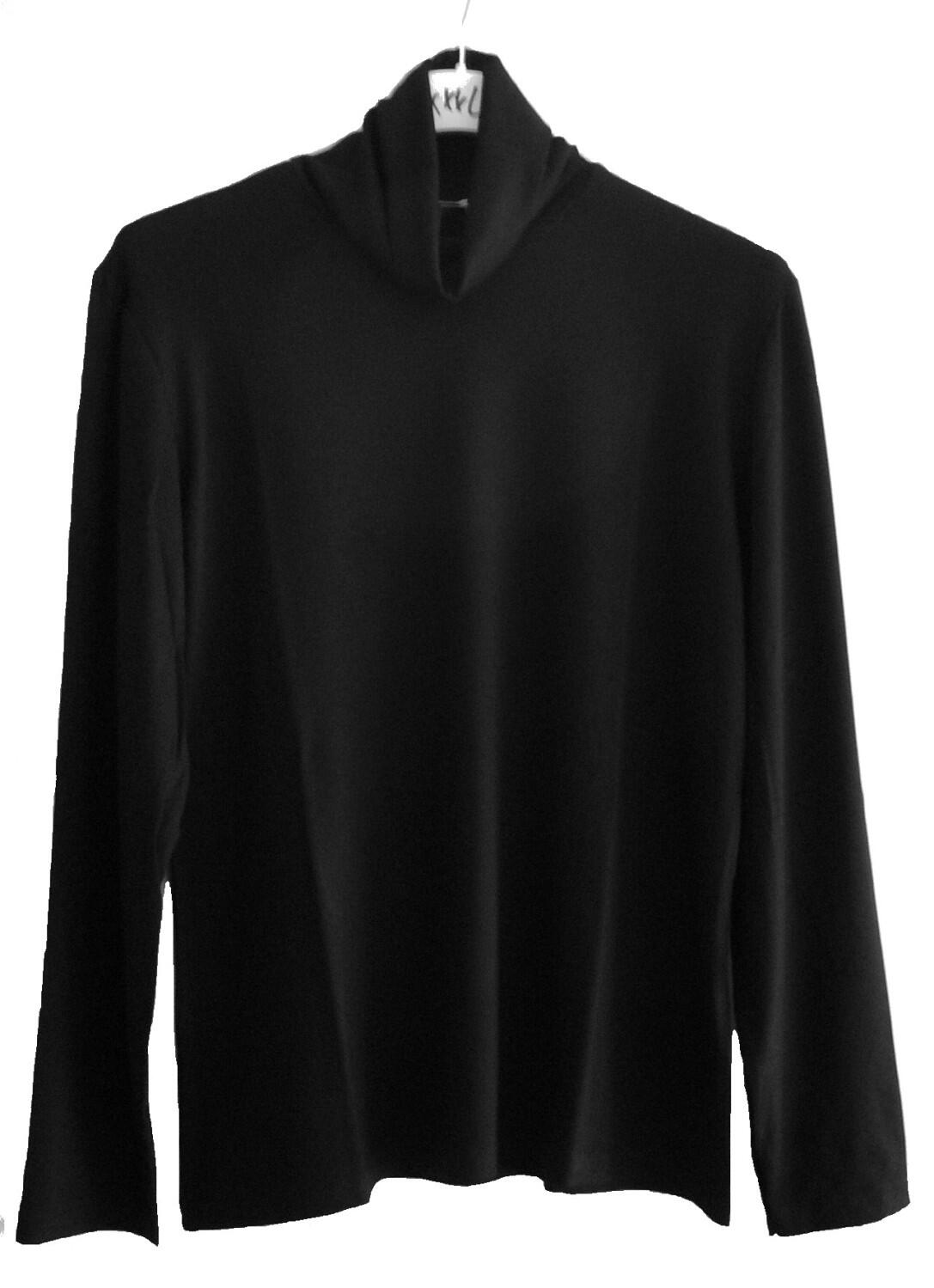 UNO PIU Damen Rollkragenshirt schwarz