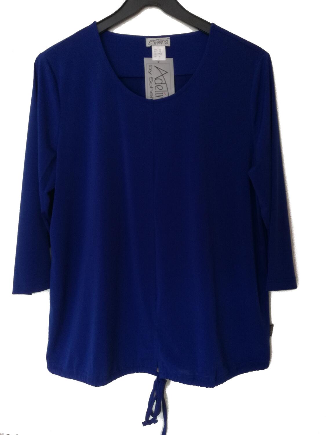 Adelina Shirt royalblau 3/4 Arm