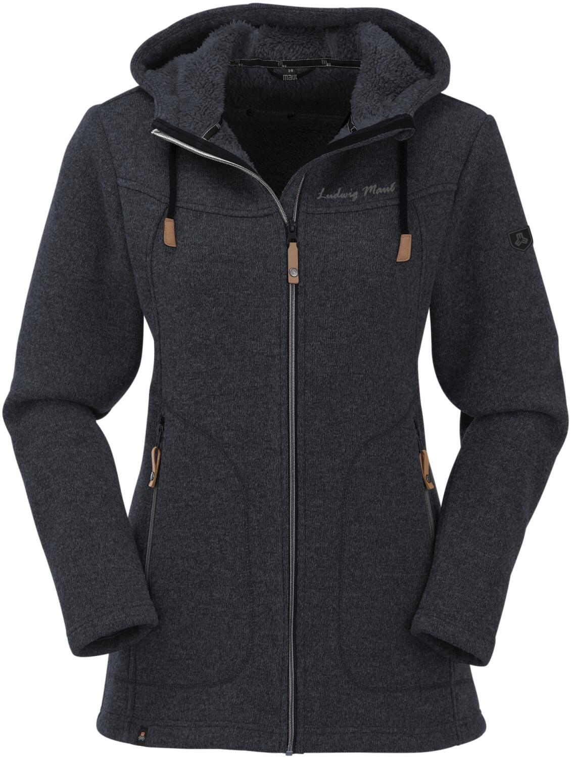 Maul Wilde Kaiserin Strickfleecejacke mit Kapuze