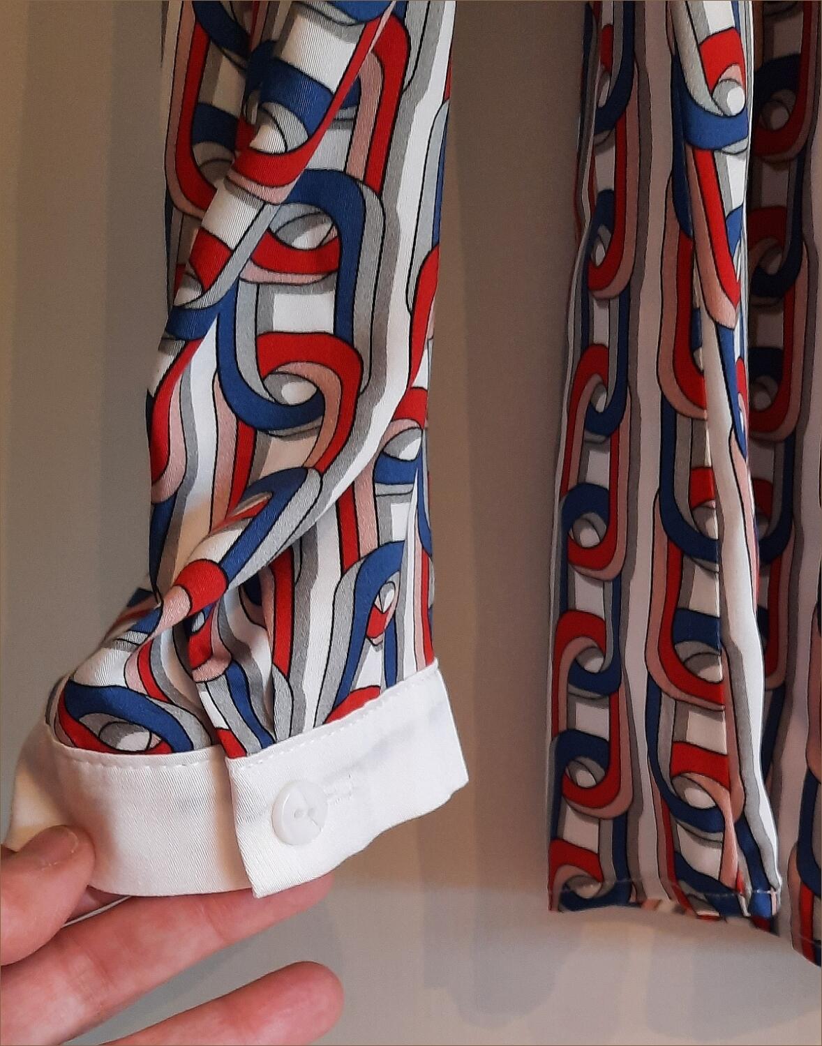 my way FER Bluse Chain Schlupfbluse