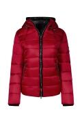 Canyon Jacke cherry wattiert
