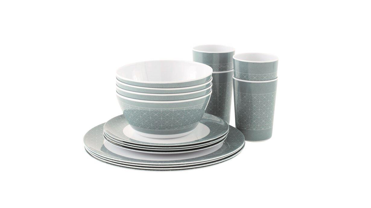 Outwell Campinggeschirr Blossom 4 Personen