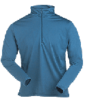 Marmot Silkweight Long Sleeve Zip Shirt Men-dunkelblau