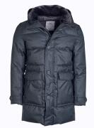 Nickel Sportswear Herren Steppmantel anthr. melange