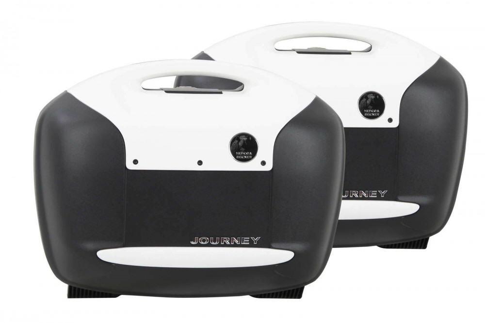 Hepco & Becker Koffersatz Journey White
