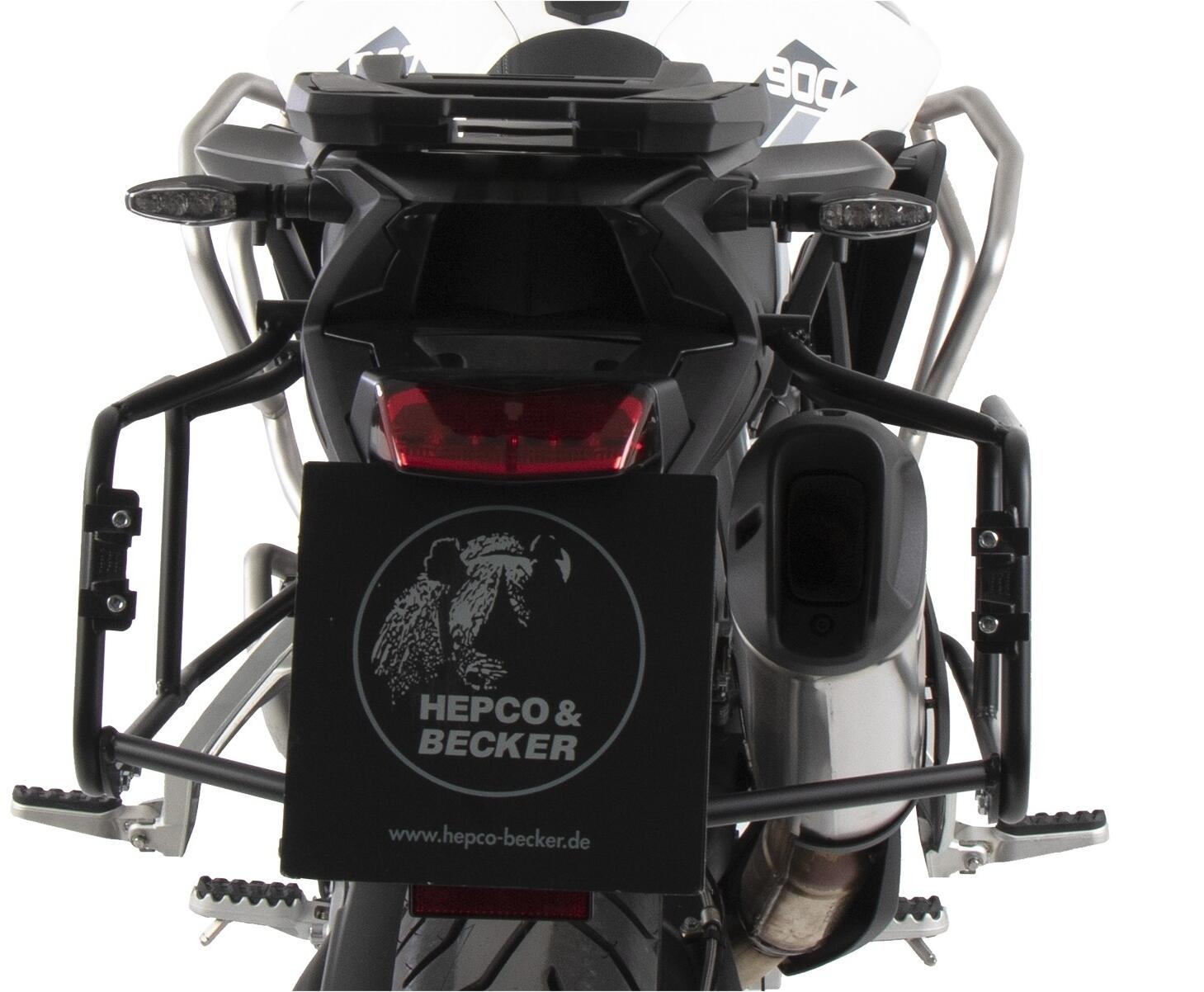 Hepco Becker festverschr. Kofferträger Triumph Tiger 900 Rally