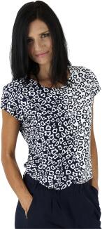 Seidel Blusenshirt dunkelblau-offwhite