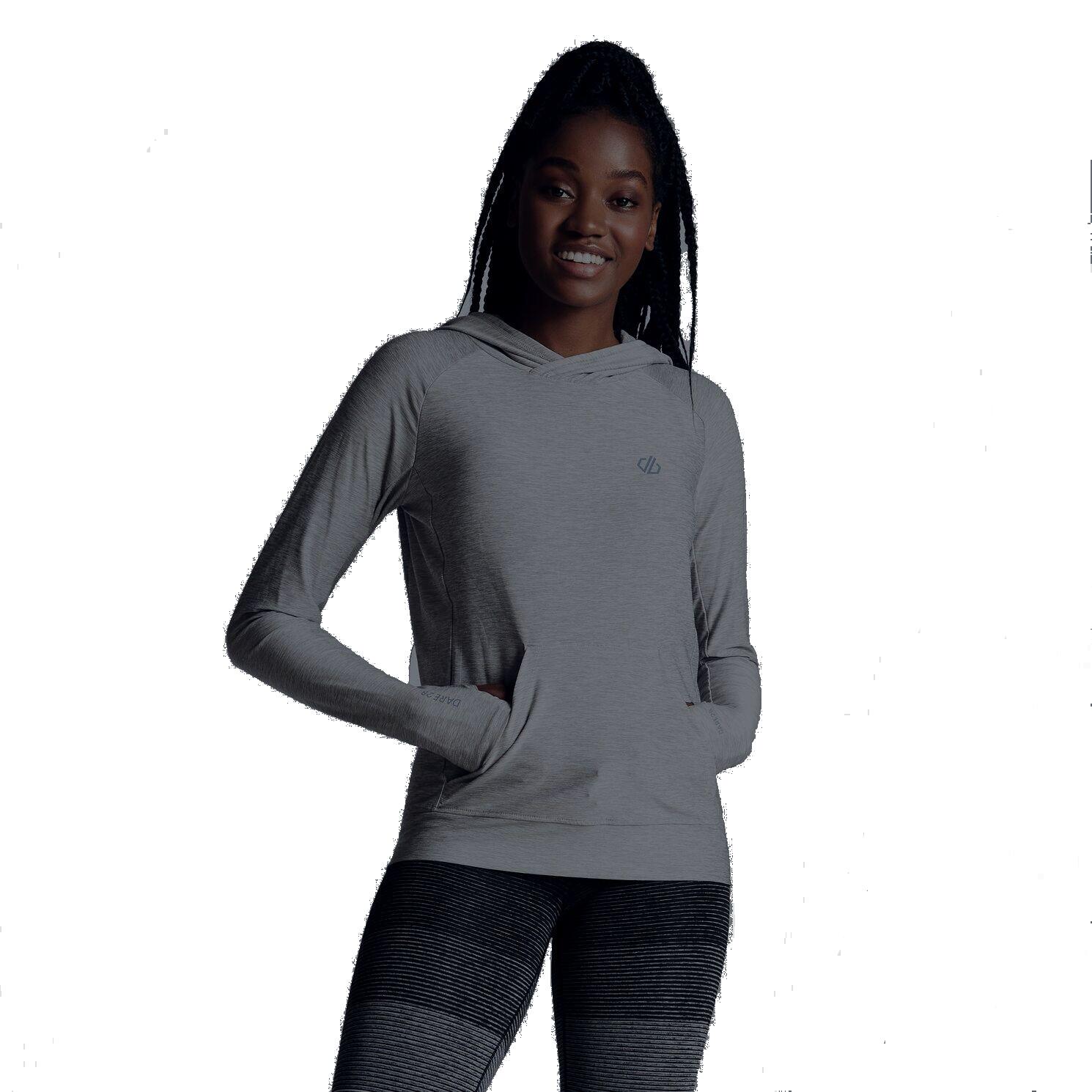 Dare 2b Damen Hoodie Sprint City grau meliert