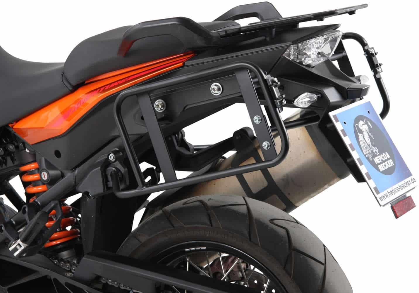 Hepco Kofferträger asym. KTM 1090 Adventure R ab BJ 2017