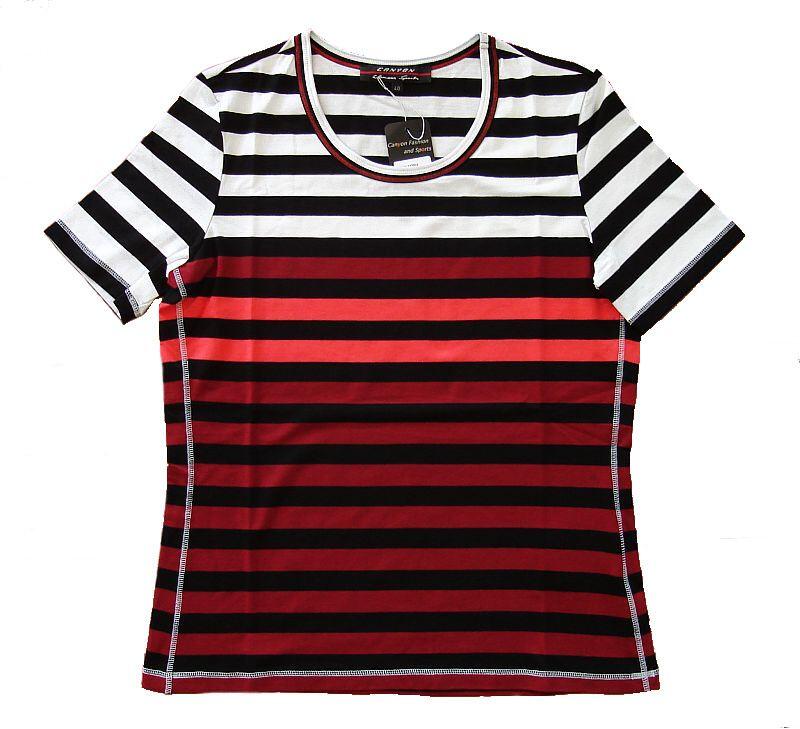 Canyon Women Sports T-Shirt Ringel bordeaux