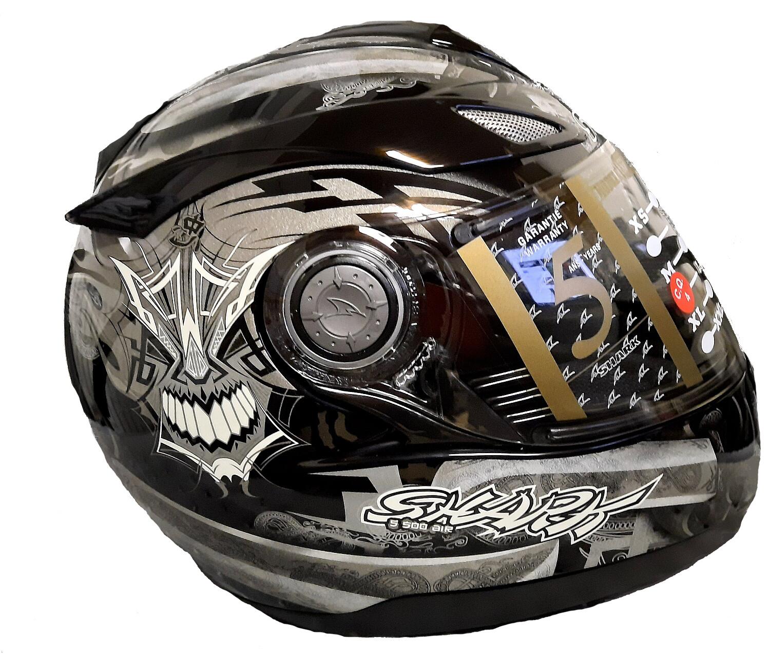 Shark Helm S 500 Air Samurai schwarz