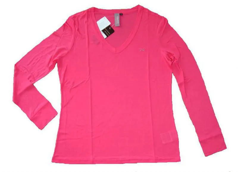 Canyon T-Shirt V-Ausschnitt fraise leicht