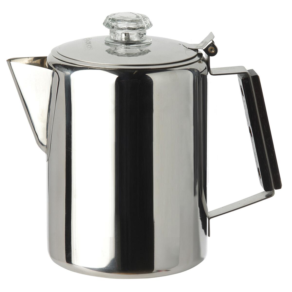 Coghlans Edelstahlkanne Percolator Kaffeekanne