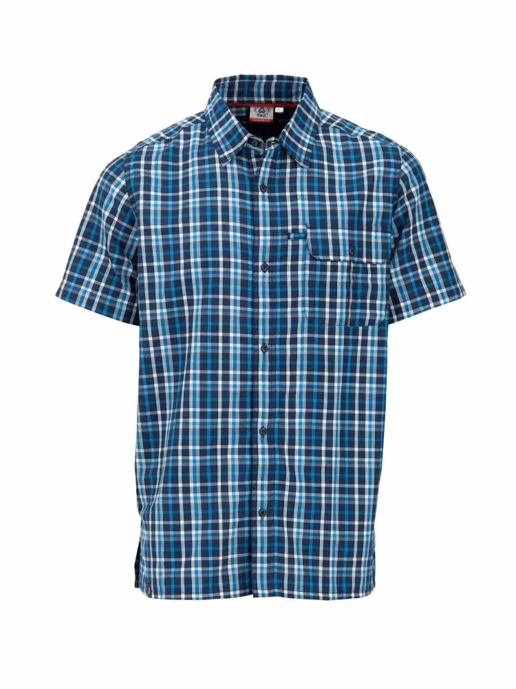 Maul Funktionshemd Asker kariert - Asker - Farbe blau