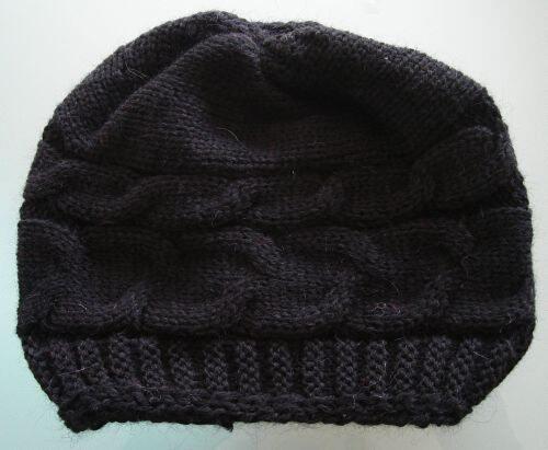 Strickmütze schwarz