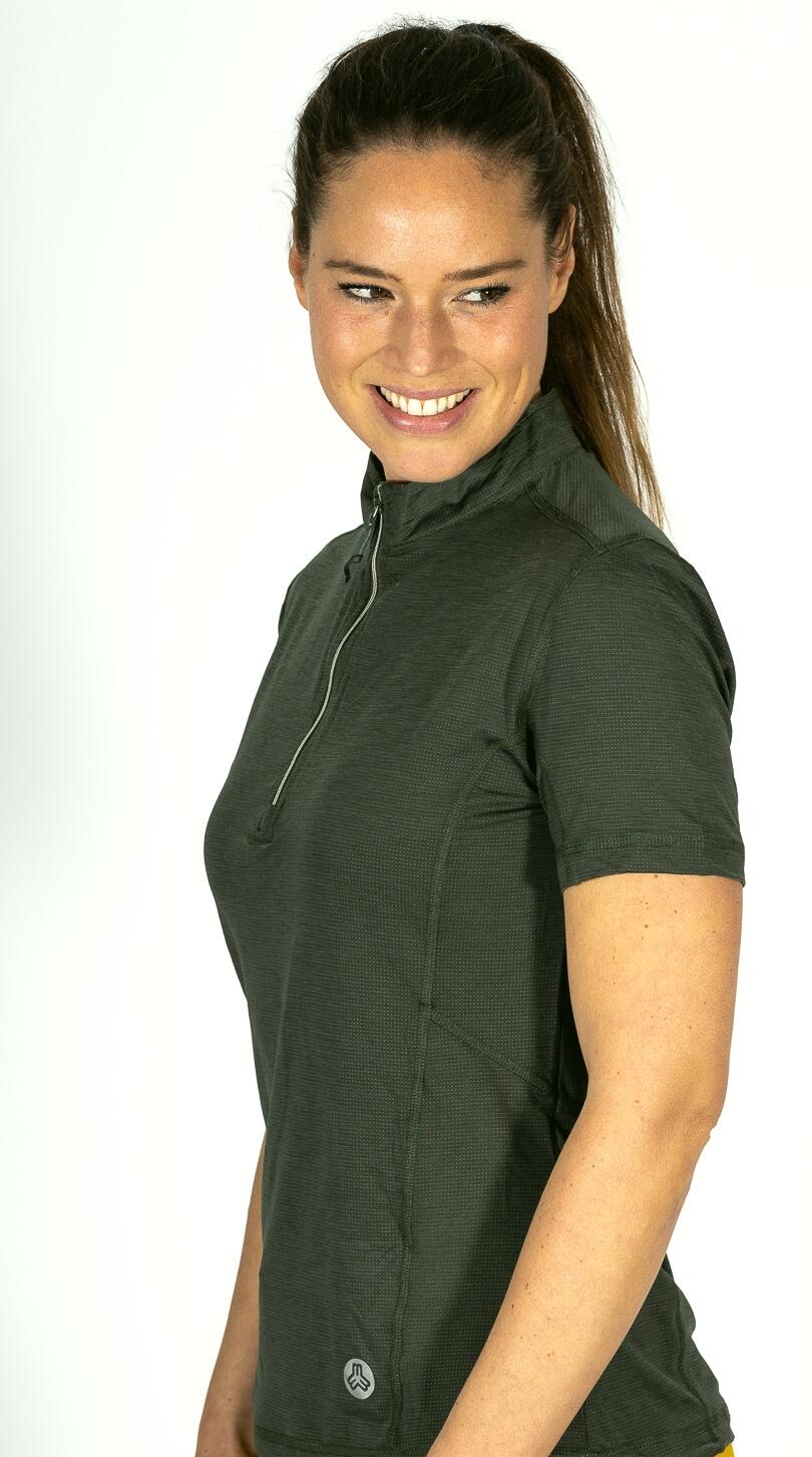 Maul RV-Shirt Schenna Sportshirt dark green oder purple