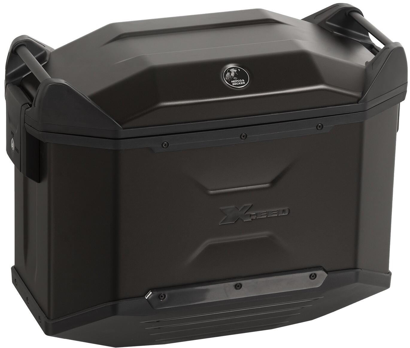 Hepco & Becker Xceed Aluminium Koffer Jet black