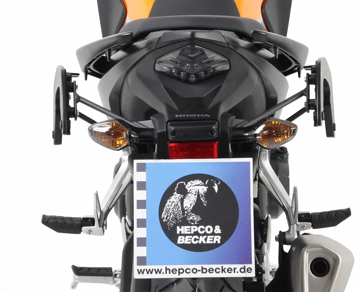 C-Bow Halter anthrazit f&uuml;r Honda CB 500 X 2017-2018
