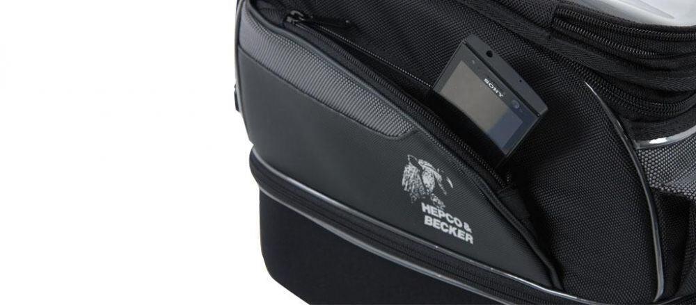 seitliche Außentasche