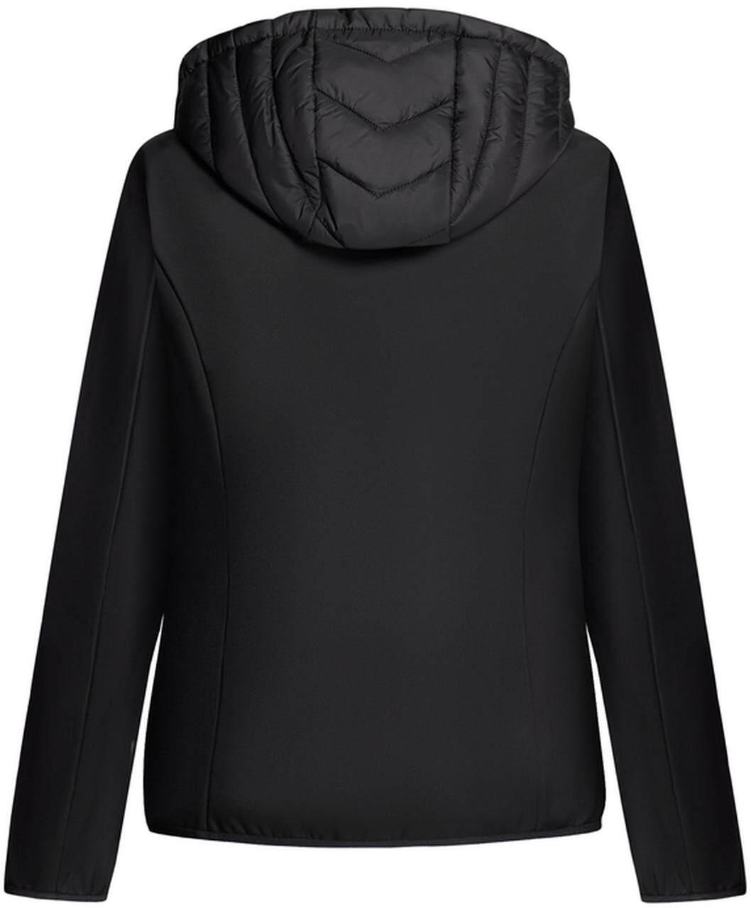 Betty Barclay Jacke schwarz Materialmix