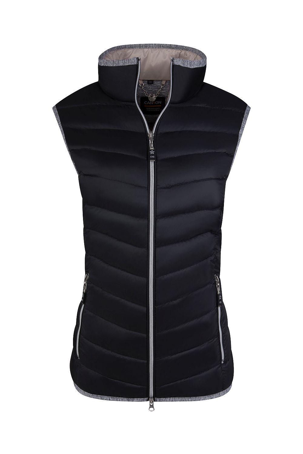 Canyon Leichtdaunenweste black/sand/grau
