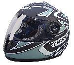 Aero Integralhelm AR 750 schwarzsilber matt