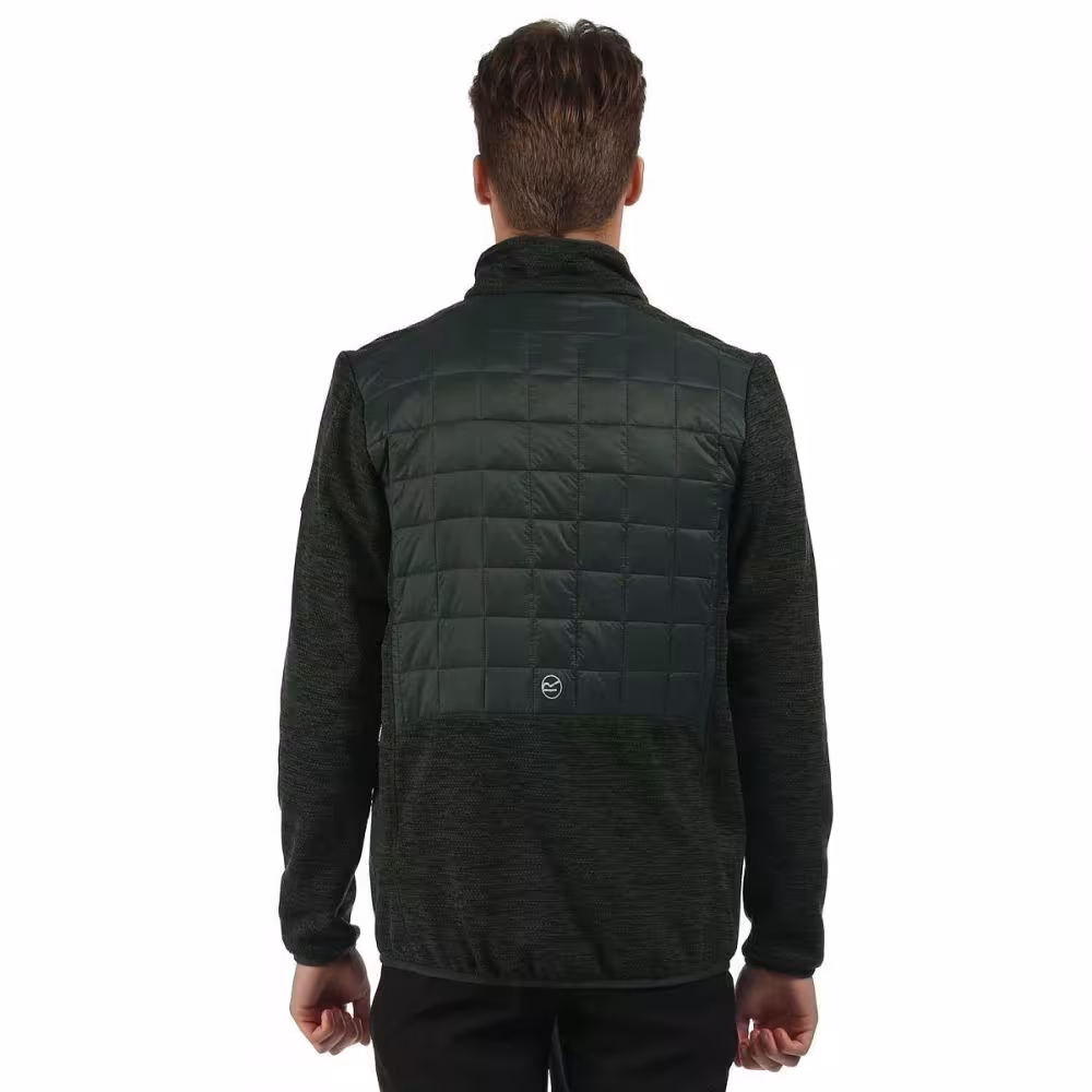 Regatta Jacke Chilton Hybrid grün - Rückenansicht