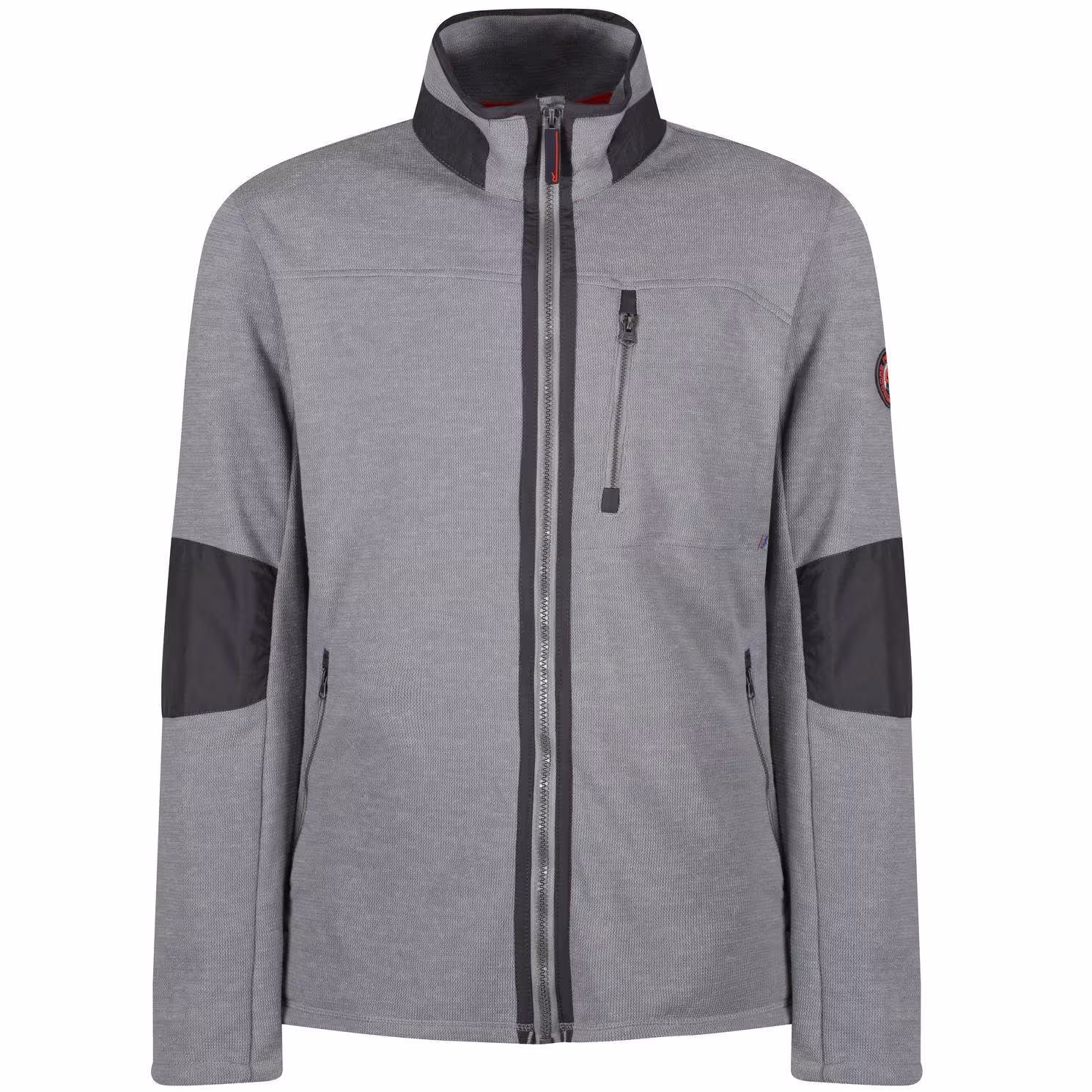 Regatta Caedin Strickfleecejacke grau