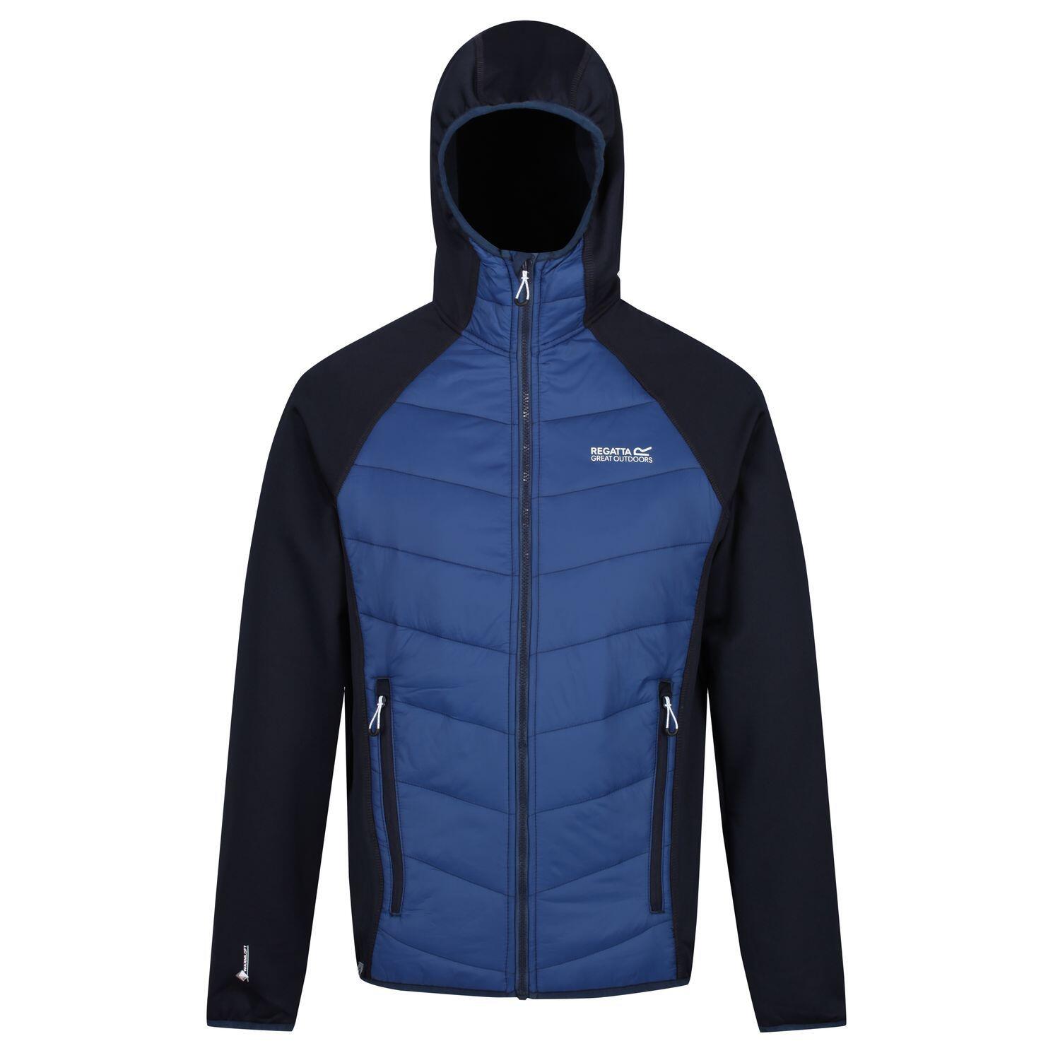 Regatta Jacke Andreson IV Hybrid blau