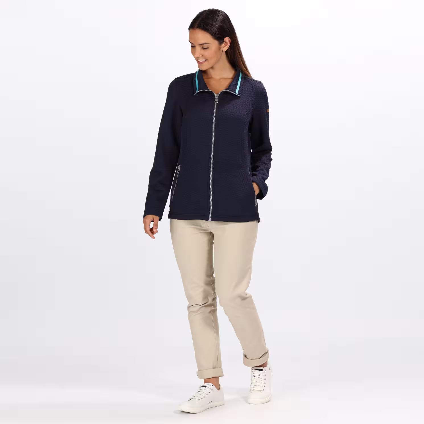 Regatta Subira Stretch-Strukturjacke dunkelblau