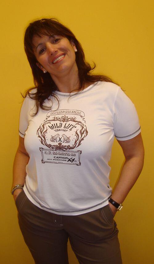 Canyon Women Sports T-Shirt Wild Life