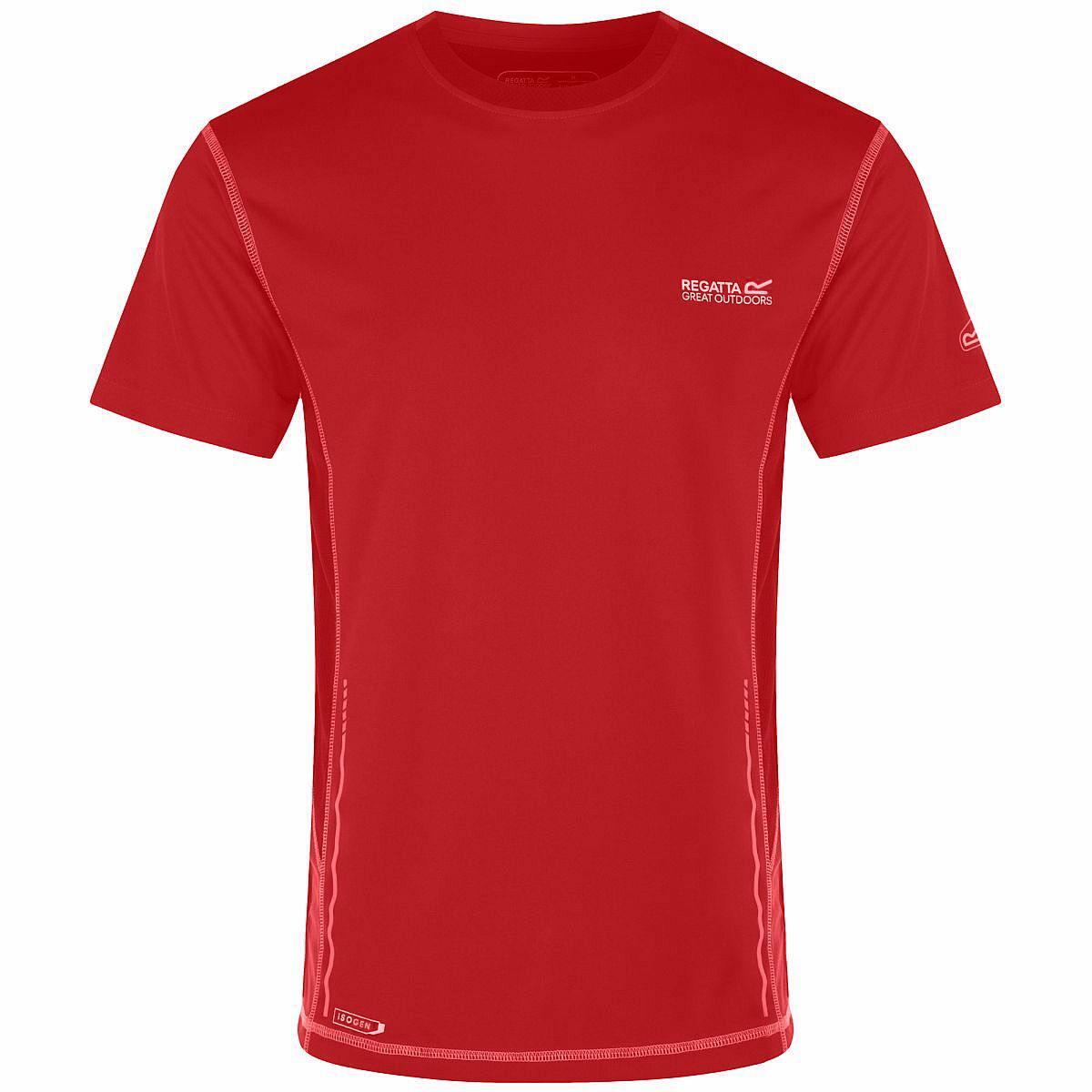 Regatta Funktions-T-Shirt Jenolan rot