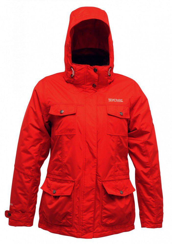 Regatta Doppeljacke Rainfall 3in1 rot
