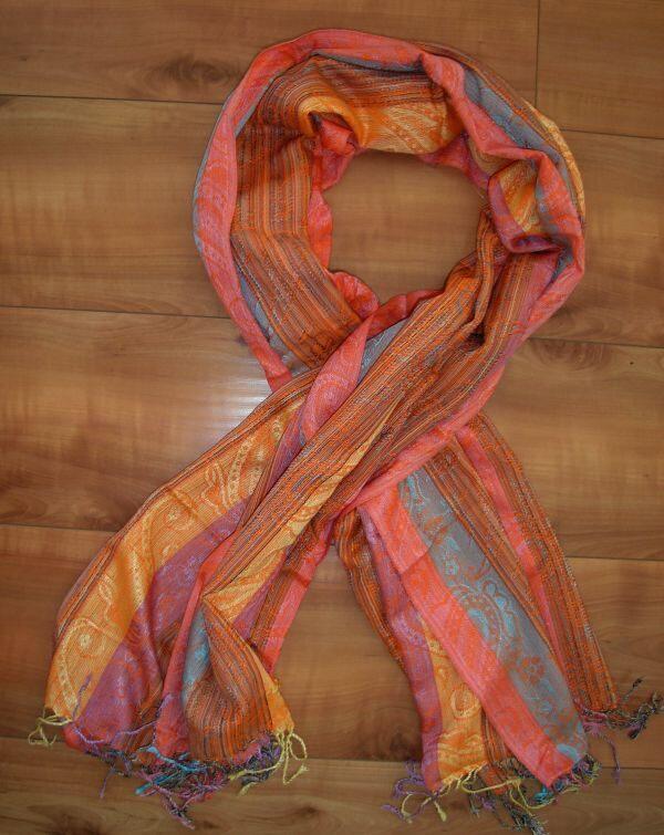 Schal Farbencocktail