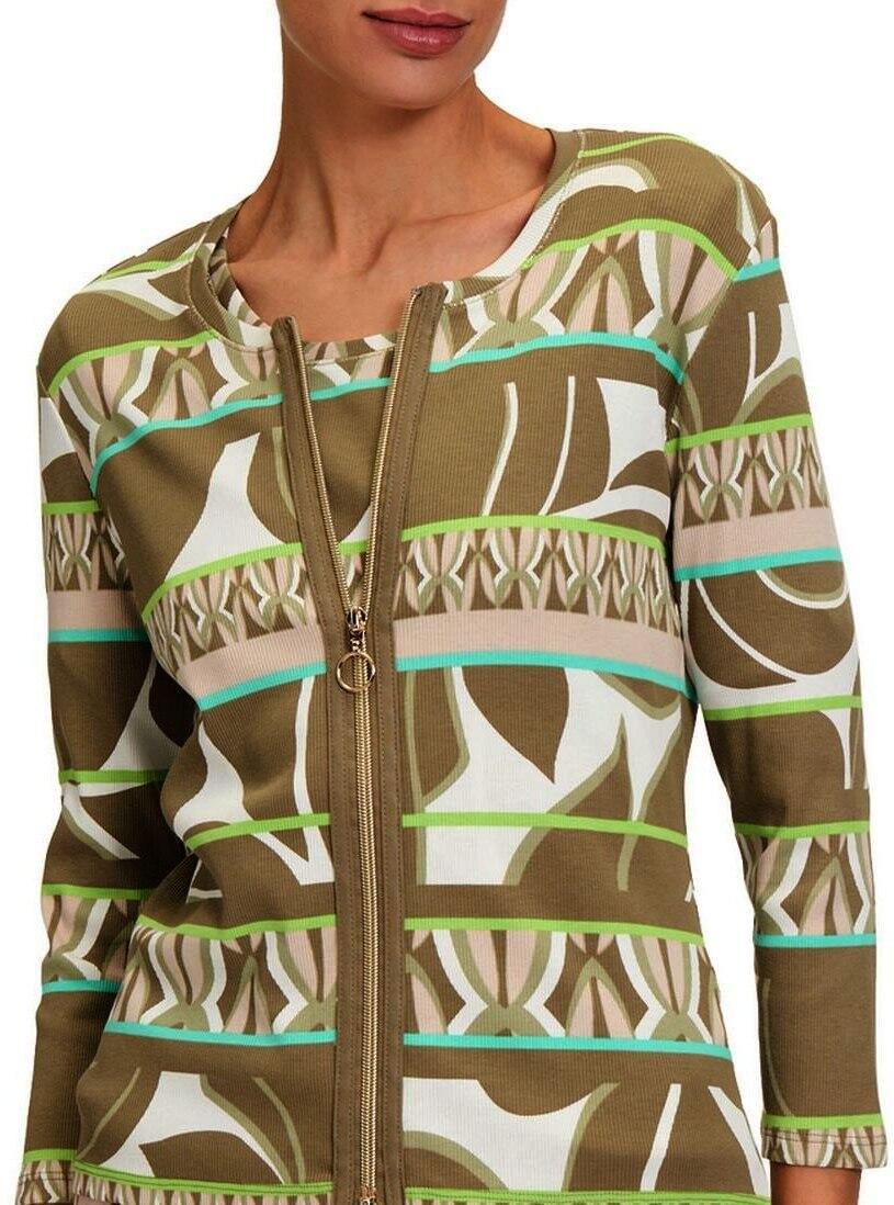 Betty Barclay Shirtjacke Gr&uuml;n/Khaki