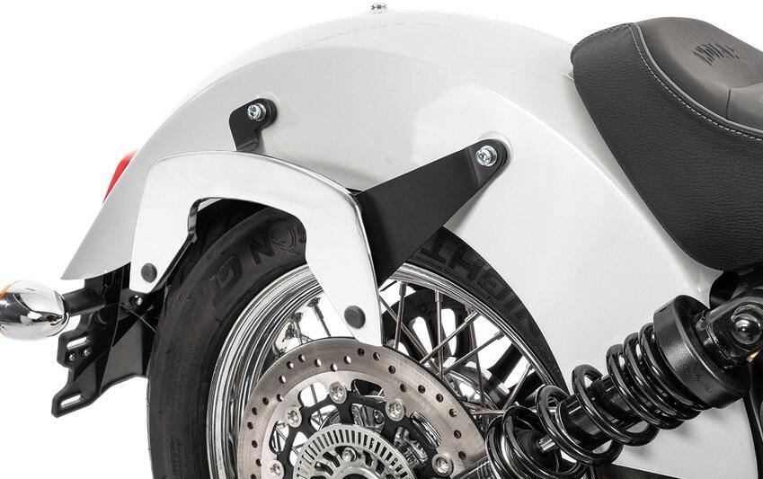 Farbe Wing chrom, Halter in Schwarz