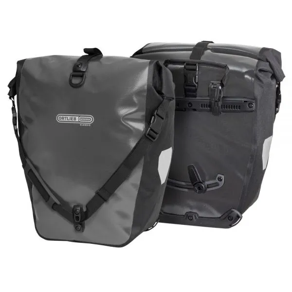 Ortlieb Fahrradtaschen Back Roller Classic - asphalt-schwarz