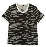 Canyon T-Shirt Druck schwarz-weiss