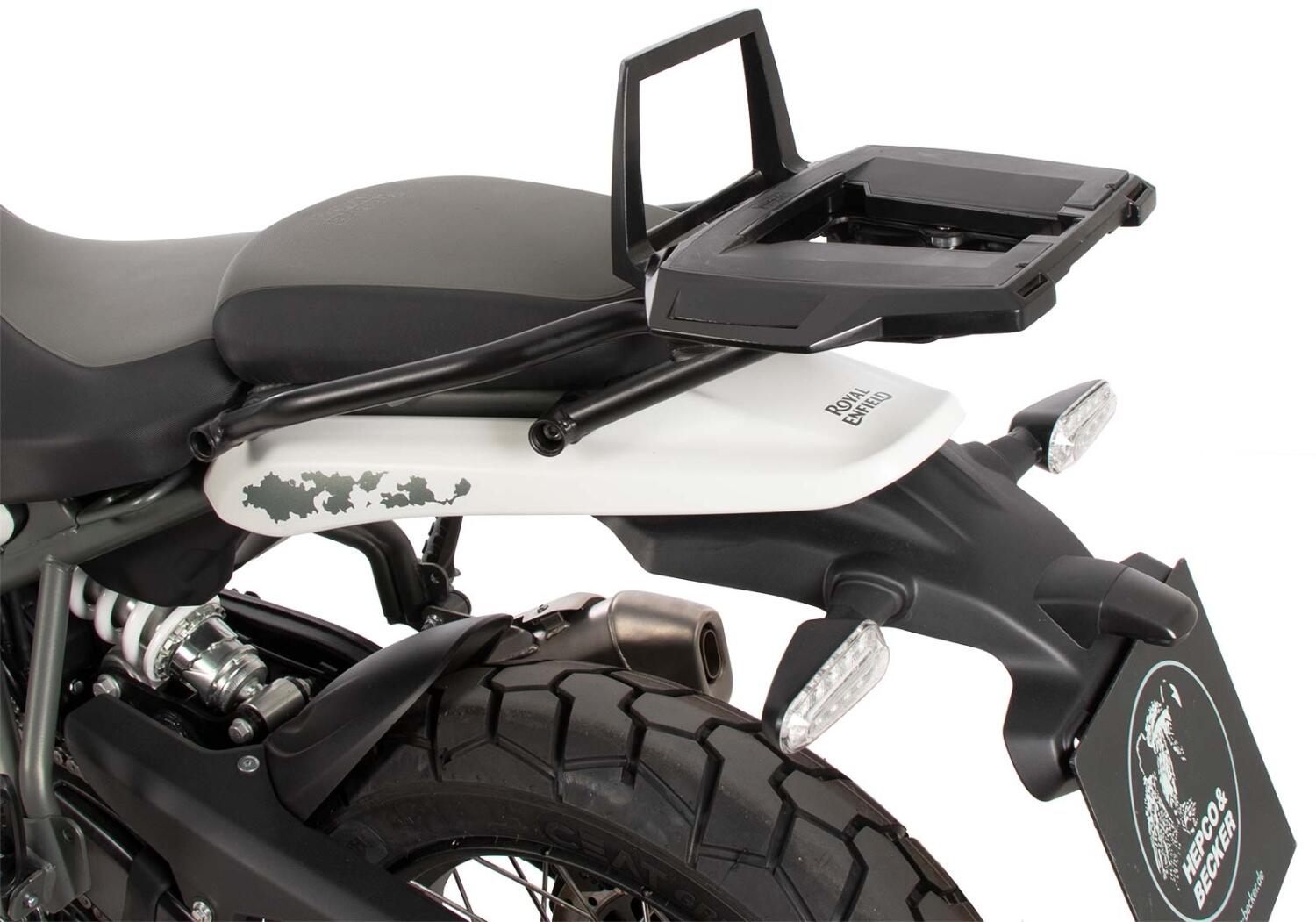 Alurack schwarz f&uuml;r Royal Enfield Himalayan 450 ab BJ 2024