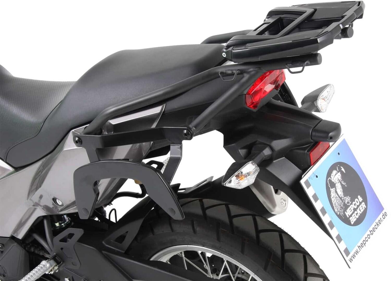 Easyrack Topcasetr&auml;ger f&uuml;r Kombination mit Original-Gep&auml;ckbr&uuml;cke f&uuml;r Kawasaki Versys-X 300/Urban/Adventure (2017-)