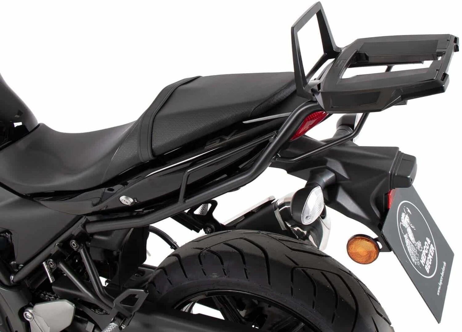 Alurack schwarz f&uuml;r Suzuki SV 650 X (2018-)
