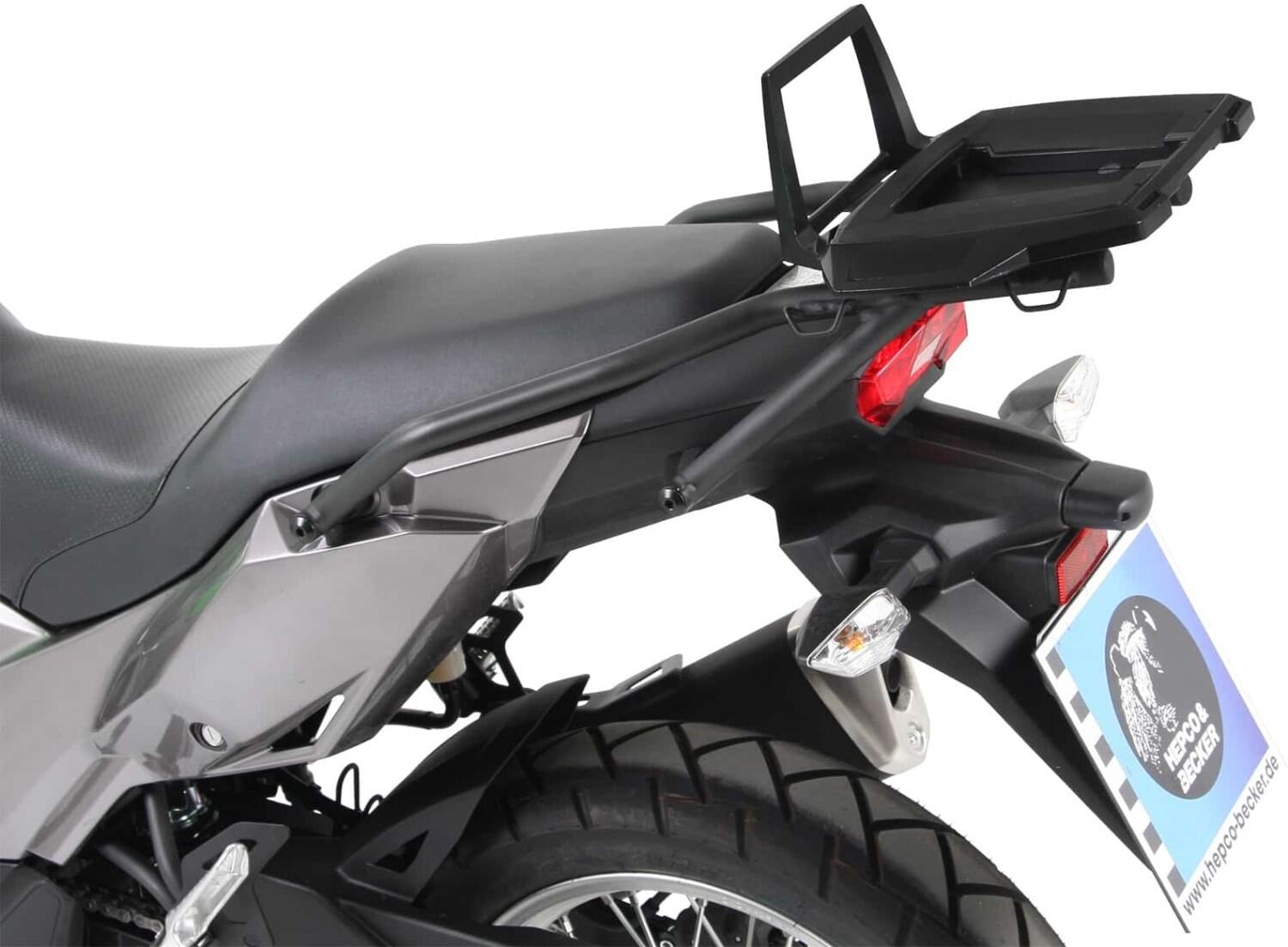 Alurack f&uuml;r Kombination mit Original-Gep&auml;ckbr&uuml;cke f&uuml;r Kawasaki Versys-X 300/Urban/Adventure (2017-)