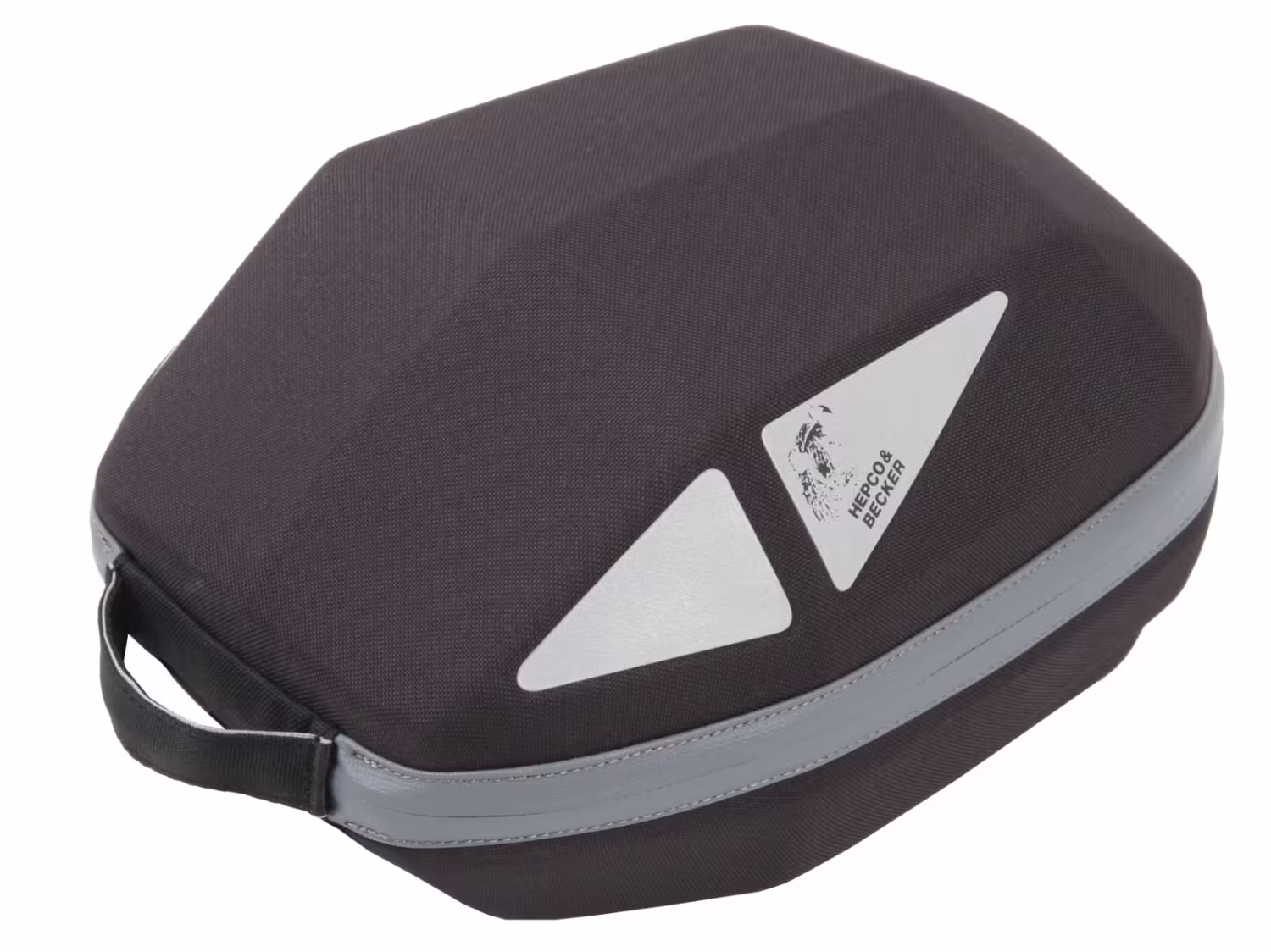 Hepco Becker Tankrucksack Royster Daypack Hecktasche - schwarz mit grauem RV
