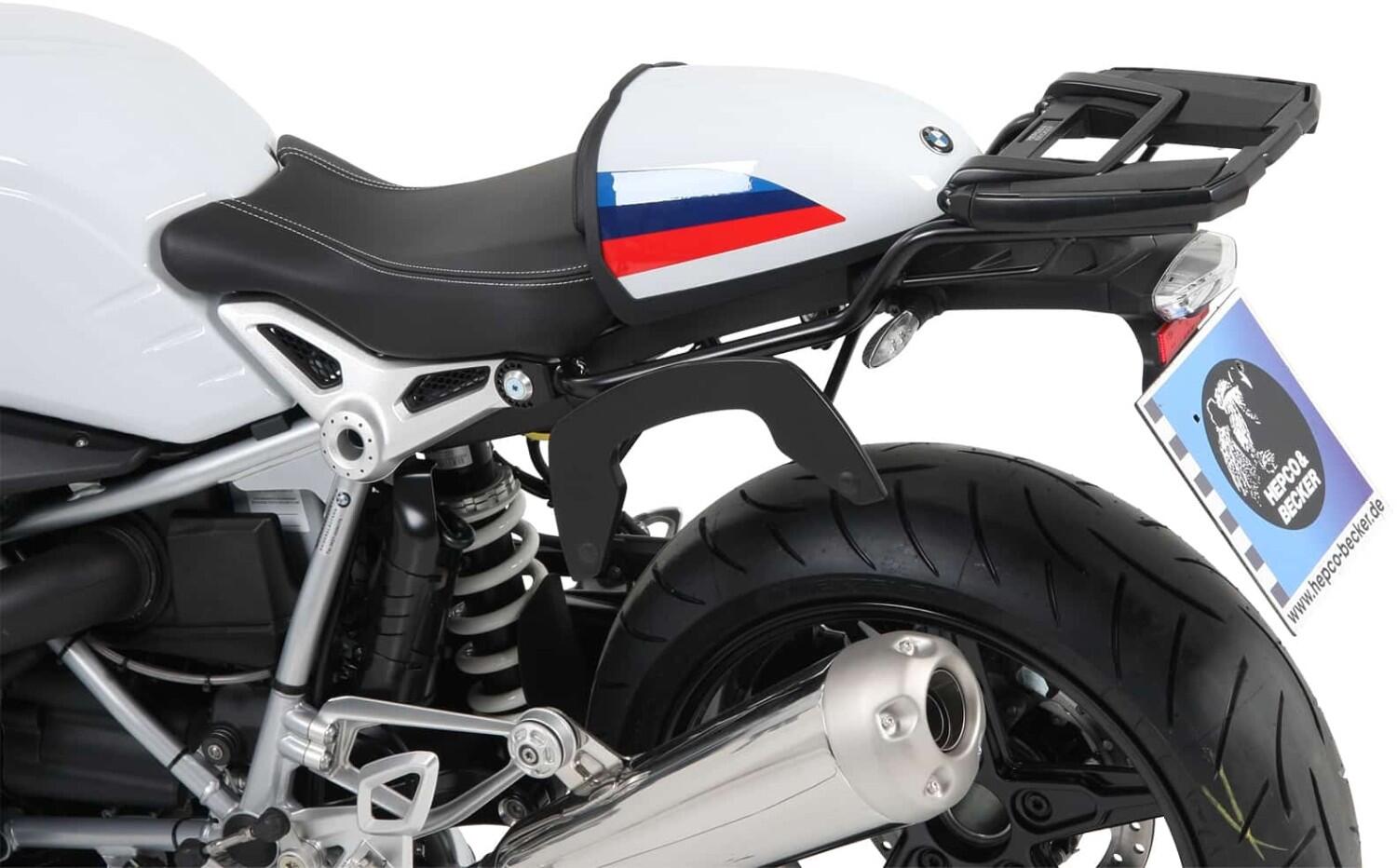 C-Bow Seitentr&auml;ger schwarz f&uuml;r BMW R nineT Racer (2017-2023)