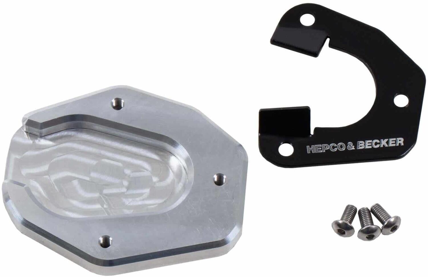 Hepco Becker Seitenständerplatte Triumph