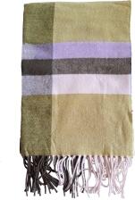 Fuchs Schmitt Schal gr&uuml;n-kiwi-flieder-wollweiss